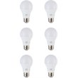 Elitco Lighting Raedyn 2700K LED Nostalgic A19 Light Bulb  in White (Set of 6)