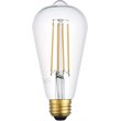 Elitco Lighting Nostalgic 4.5W 3000K LED Filament Glass Light Bulb (Set of 6)