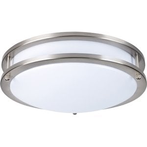 Elitco Lighting Ripple 12&quot Round 15W 5000K LED Double Ring Ceiling Flush Mount