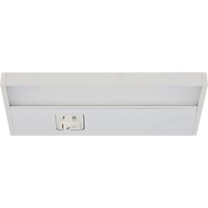 Elitco Lighting Graysen 8&quot 6W Aluminum LED Undercabinet Light in White