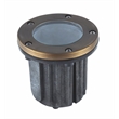 Elitco Lighting 35W Die Cast Metal Well Light in Antique Brass