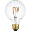 Elitco Lighting Edris 6W 3000K LED Horizontal Helix Glass Light Bulb (Set of 6)