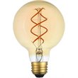 Elitco Lighting Edris 6W 2000K LED Vertical Helix Glass Light Bulb (Set of 6)
