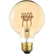 Elitco Lighting Edris 6W 2000K LED Horizontal Helix Glass Light Bulb (Set of 6)