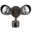 Elitco Lighting Aegis 20W 5000K LED Aluminum Framed Security Light in Brown
