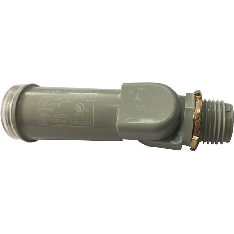 Elitco Lighting 1000W Metal Photocell for Transformer in Brown