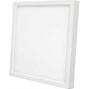 Elitco Lighting 7&quot 15W 5000K Slim Recessed LED Disk Light in White (Set of 4)