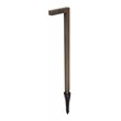 Elitco Lighting Aera Traditional Cast Brass Linear Path Light in Brass