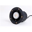 Elitco Lighting Aera Cast Brass Well Light with Integrated Canopy in Brass