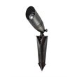 Elitco Outdoor 12V Cast Brass Spot Light 3 Inch W X 8.5 Inch H In Dark Bronze