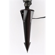 Elitco Outdoor 12V Cast Brass Spot Light 3 Inch W X 8.5 Inch H In Dark Bronze