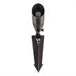 Elitco Outdoor 12V Cast Brass Spot Light 3 Inch W X 8.5 Inch H In Dark Bronze