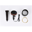 Elitco Outdoor 12V Cast Brass Wide Spot Light 4.75Inch X 8Inch In Dark Bronze