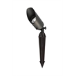Elitco Outdoor 12V Cast Brass Spot Light 2.25Inch W X 8Inch High In Dark Bronze
