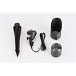 Elitco Outdoor 12V Cast Brass Spot Light 2.25Inch W X 8Inch High In Dark Bronze