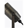 Elitco Outdoor 12V Cast Brass Spot Light 2 Inch Wide X 4.5 Inch High Dark Bronze