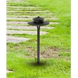 Elitco Outdoor 12V Cast Brass Tier Path Light 9Inch W X 24Inch High Dark Bronze