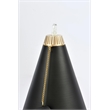 Elitco Outdoor 12V Cast Brass Torch Light 8Inch W X 24Inch High In Dark Bronze