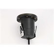 Elitco Lighting Landscape Cast Brass 4X15 Well Light in Dark Bronze