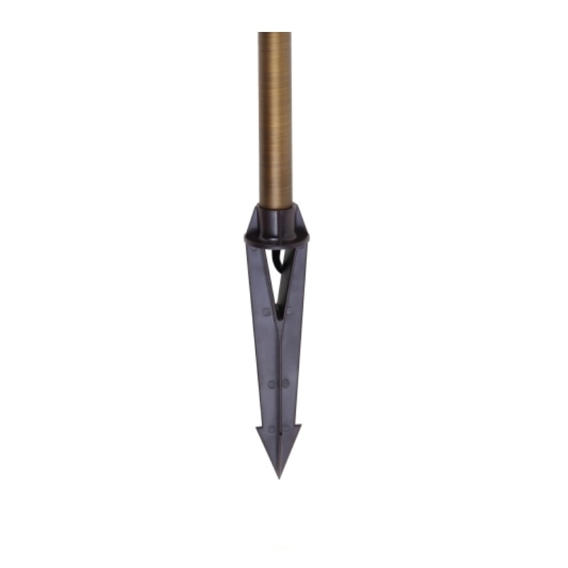Elitco Lighting Landscape Cast Brass 7X24 Path Light in Antique Brass