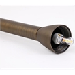 Elitco Lighting Landscape Cast Brass 7X24 Path Light in Antique Brass