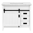 Hanford 37'' Stone Top Bathroom Vanity (7509VB37 + 7722VT37)