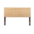 Crawford & Burke King Adjustable-Height Headboard in Natural Rattan