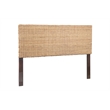 Crawford & Burke King Adjustable-Height Headboard in Natural Rattan
