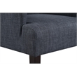 OSP Home Furnishings Main Street Guest Chair in Navy Fabric