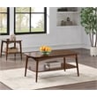 Copenhagen Engineered Wood Coffee Table in Walnut Finish