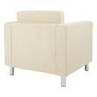 OSP Home Furnishings Pacific Armchair In Cream Fabric