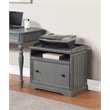 Country Meadows Engineered Wood File Cabinet in Plantation Gray