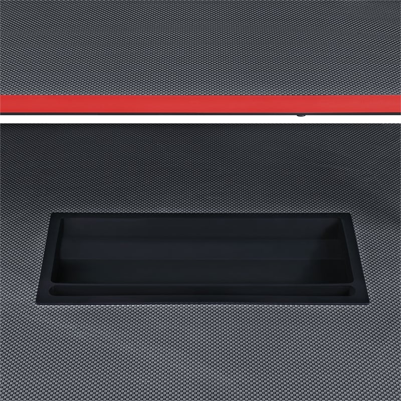Disruptor L-Shape Gaming Desk in Metal Black