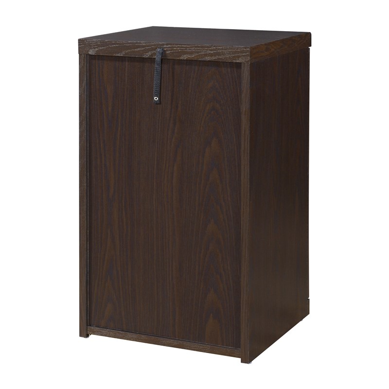 Alpine 2-Drawer Engineered Wood Vertical File with Lockdowel in Espresso