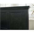 Farmhouse Basics Queen Bed Headboard in Wood Rustic Black