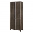 Wembley 5-Shelf Bookcase Engineered Wood in Burnt Ash Finish