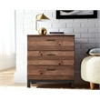Origins by Alpine Weston Wood Small 3 Drawer Accent Chest in Rustic Pine