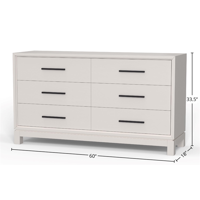 Origins by Alpine Trinidad 5 Drawer Multifunction Chest in Toffee (Brown)