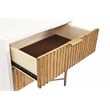 Origins by Alpine Larsen 2 Drawer Nightstand in White