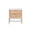 Origins by Alpine Casey 3 Drawer Small Chest in White