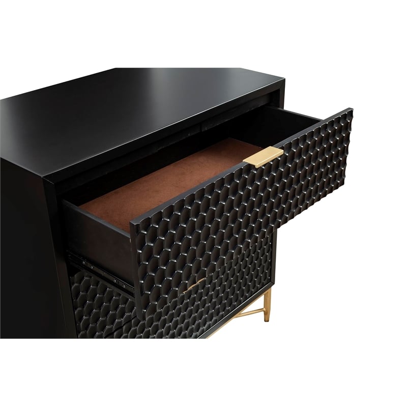 Origins by Alpine Casey 5 Drawer Chest in White