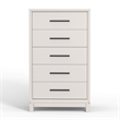 Origins by Alpine 5 Drawer Chest in White