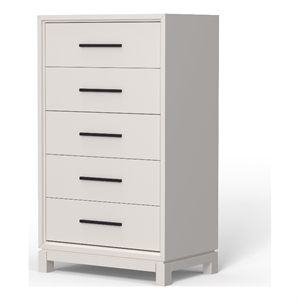 Origins by Alpine Nova 5 Drawer Chest in White