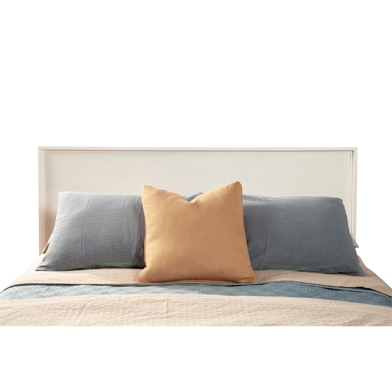Origins by Alpine Standard King Platform Bed in White
