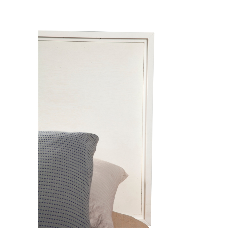 Origins by Alpine Standard King Platform Bed in White