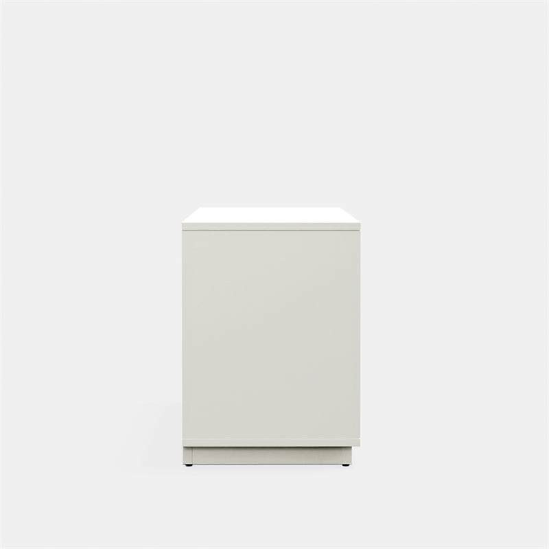 Origins by Alpine Blanca Rectangular Wood TV Console - White