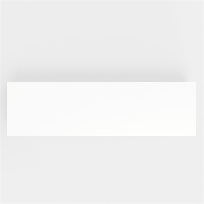 Origins by Alpine Blanca Rectangular Wood TV Console - White