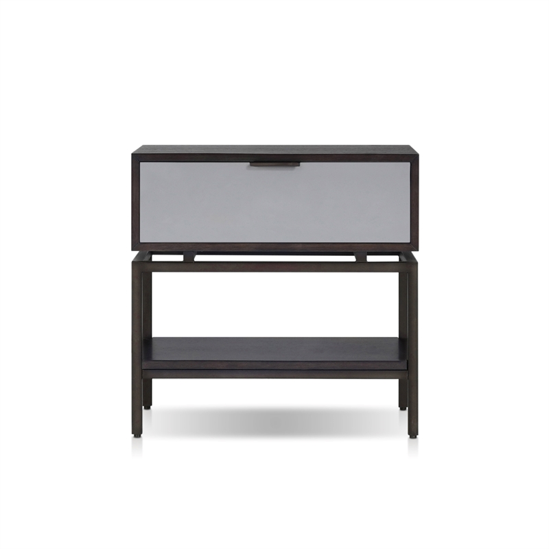 Origins by Alpine Wilmar Nightstand in Espresso
