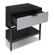Origins by Alpine Wilmar Nightstand in Espresso