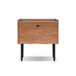 Origins by Alpine Kyra Nightstand in Chestnut